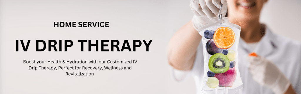 IV DRIP Therapy at Home Service in Dubai
