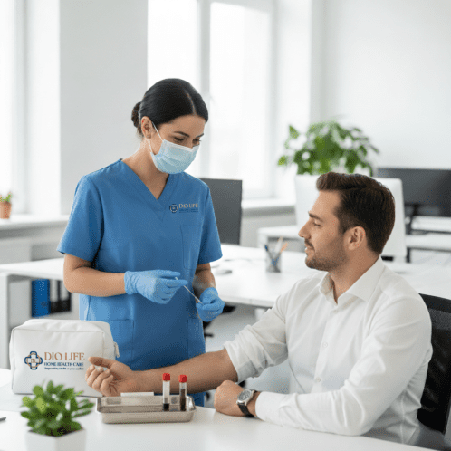 INFLAMATION MARKERS TEST AT HOME IN DUBAI